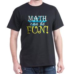 math can be fun t-shirt